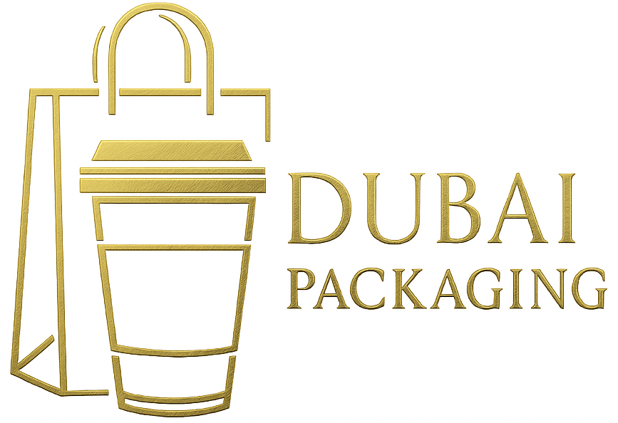 Dubai Packaging logo – custom packaging supplier in Dubai and UAE for paper cups, boxes, bags, and luxury packaging